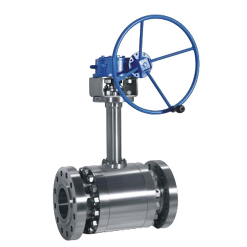 Ultra-low temperature trunnion ball valve
